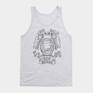 Snob Rules! Tank Top